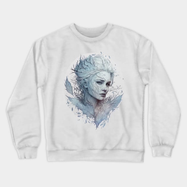 The Snow Queen Crewneck Sweatshirt by YeCurisoityShoppe